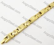 Gold Plating Tungsten Bracelet KJB270138