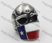 TX Flag Skull Ring KJR350686