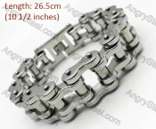 26.5cm long Bike Chain Bracelet KJB710235