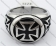 Positive of this World War II Iron Cross Ring