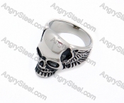 Hot Selling Stainless Steel Bloodsucker Skull Rings - KJR010007