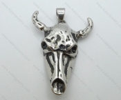 Cow Skull Pendant - KJP040170 (No Stock, Customized Jewelry)