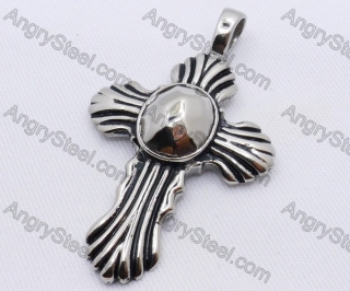 Stainless Steel Cross Pendant KJP170026