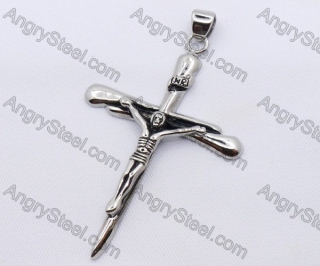 Stainless Steel Jesus Cross Pendant KJP170065