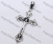 Stainless Steel Jesus Cross Pendant KJP170067