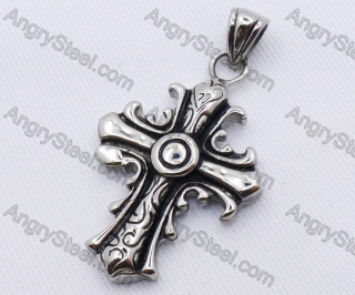 Stainless Steel Vintage Cross Pendant KJP170094