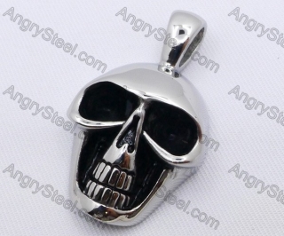 Stainless Steel Polishing Skull Pendant KJP170128