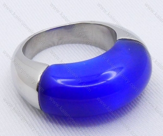 Wholesale stainless steel beautiful Stone Rings 