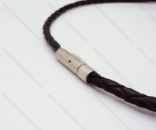 Wholesale online stainless steel fantastic Leather Small Necklaces - KJN130004