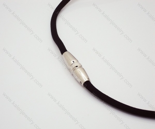 Wholesale wholeslae stainless steel enchanting Leather Small Necklaces - KJN130007