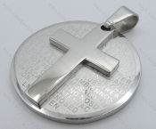 Stainless Steel Cross Pendant - KJP050441