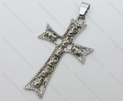 Stainless Steel Cross Pendant - KJP050453