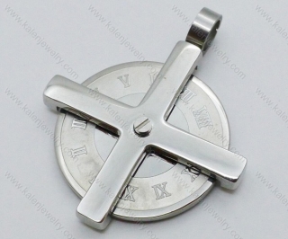 Stainless Steel Cross Pendant - KJP050470