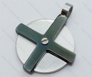 Stainless Steel Cross Pendant - KJP050474