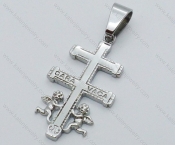 Stainless Steel Cross Pendant - KJP050482