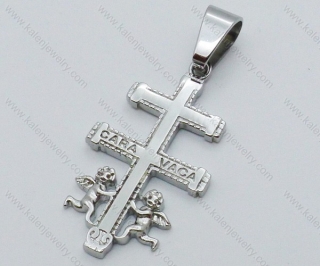 Stainless Steel Cross Pendant - KJP050482