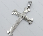 Stainless Steel Cross Pendant - KJP050521