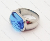 Stainless Steel Stone Rings - KJR090272