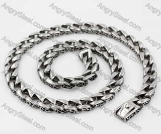 Stainless Steel Necklace For Men - KJN200002