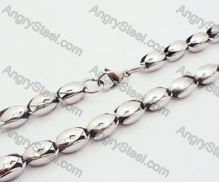 Stainless Steel Casting Necklaces - KJN200019