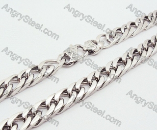 Stainless Steel Necklaces - KJN200035