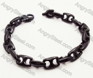 Stainless Steel Black Bracelet - KJB200002