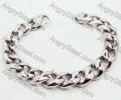 Medium Size Stainless Steel Stamping Link Bracelets for Men - KJB200035