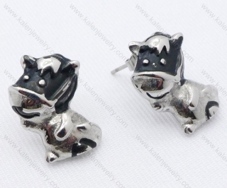 Stainless Steel Cute Horse Earrings