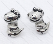 Stainless Steel Cute Snake Earrings