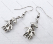 Stainless Steel Thanksgiving Day Earrings