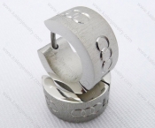 Wholesale Stainless Steel Classical Cutting Earrings