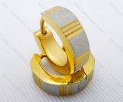 Wholesale Stainless Steel Classical Cutting Earrings