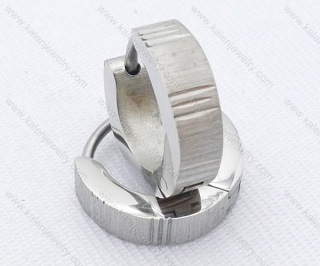 Wholesale Stainless Steel Classical Cutting Earrings