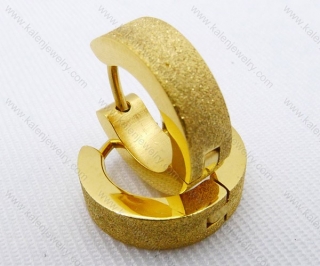 Wholesale Stainless Steel Classical Cutting Earrings