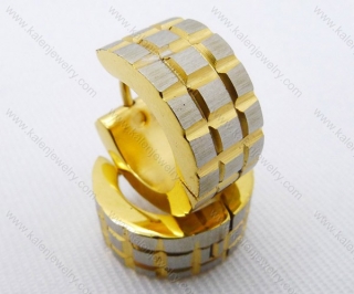 Wholesale Stainless Steel Classical Cutting Earrings