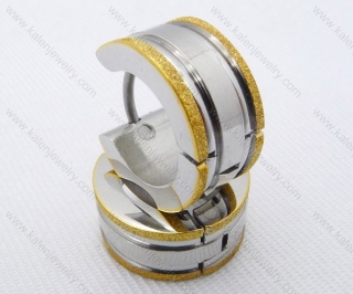 Wholesale Stainless Steel Classical Cutting Earrings