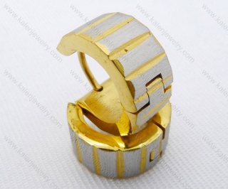 Wholesale Stainless Steel Classical Cutting Earrings