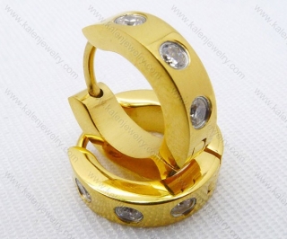 Wholesale Stainless Steel Classical Cutting Earrings