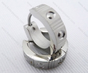 Wholesale Stainless Steel Classical Cutting Earrings