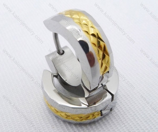 Wholesale Stainless Steel Classical Cutting Earrings