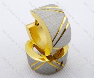 Wholesale Stainless Steel Classical Cutting Earrings