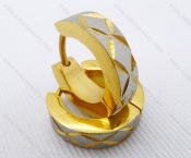 Wholesale Stainless Steel Classical Cutting Earrings