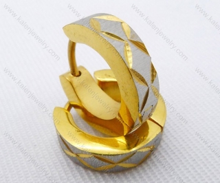 Wholesale Stainless Steel Classical Cutting Earrings