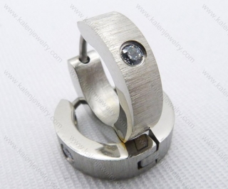 Wholesale Stainless Steel Classical Cutting Earrings