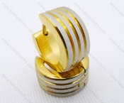 Wholesale Stainless Steel Classical Cutting Earrings