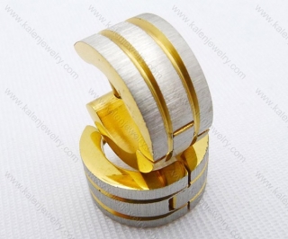 Wholesale Stainless Steel Classical Cutting Earrings