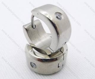 Wholesale Stainless Steel Classical Cutting Earrings