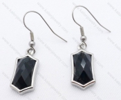 Stainless Steel Stone Earrings