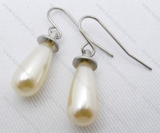 Stainless Steel Stone Earrings