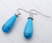 Stainless Steel Stone Earrings